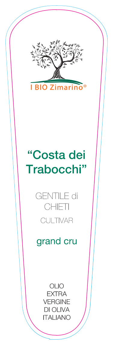Etichetta originale Costa Dei Trabocchi